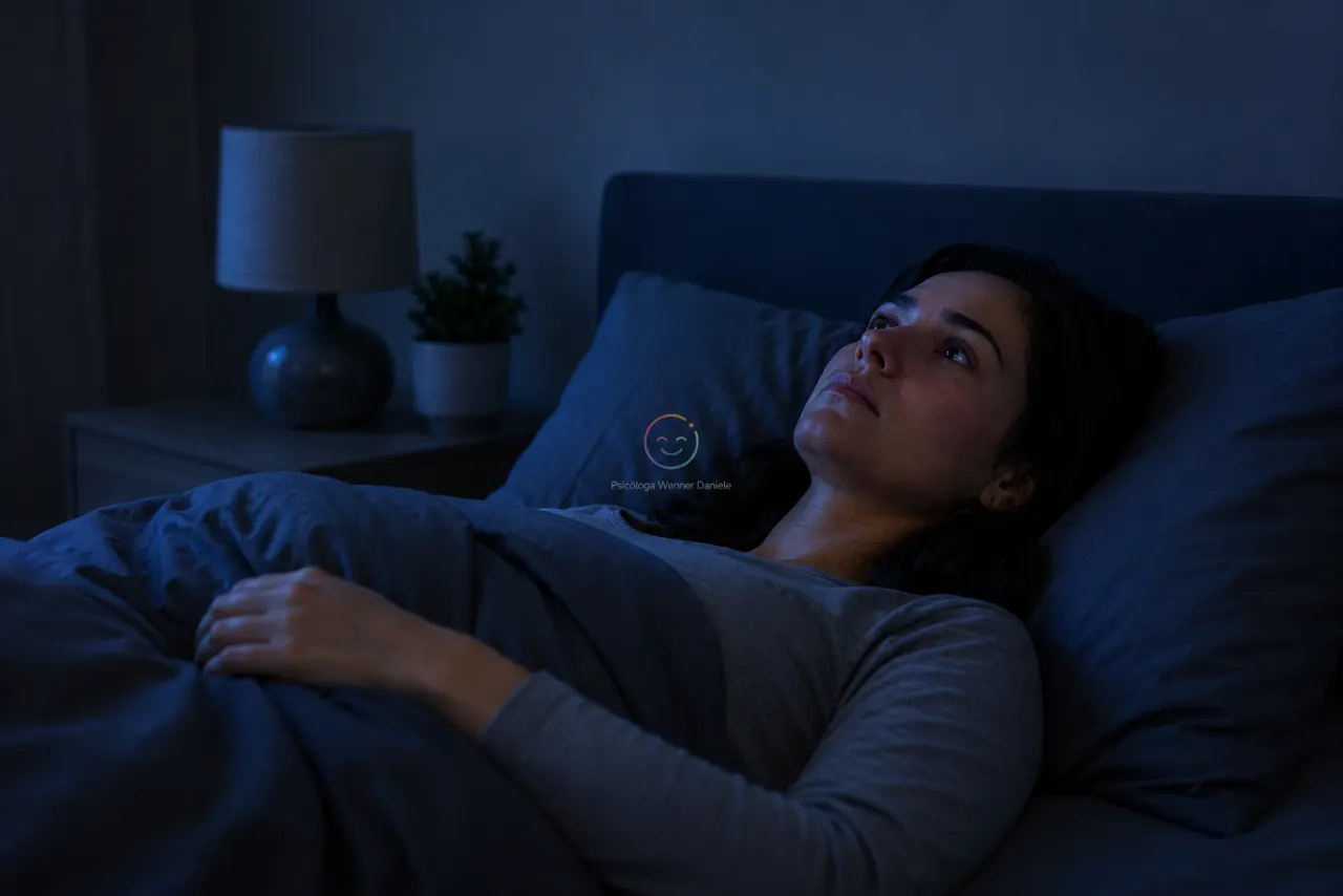 Por que sinto tanto sono, mas não consigo dormir quando deito?